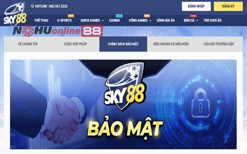 Bảo mật tại Sky88