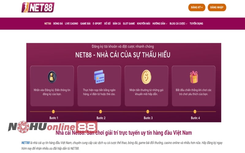 Nhà cái uy tín Net88