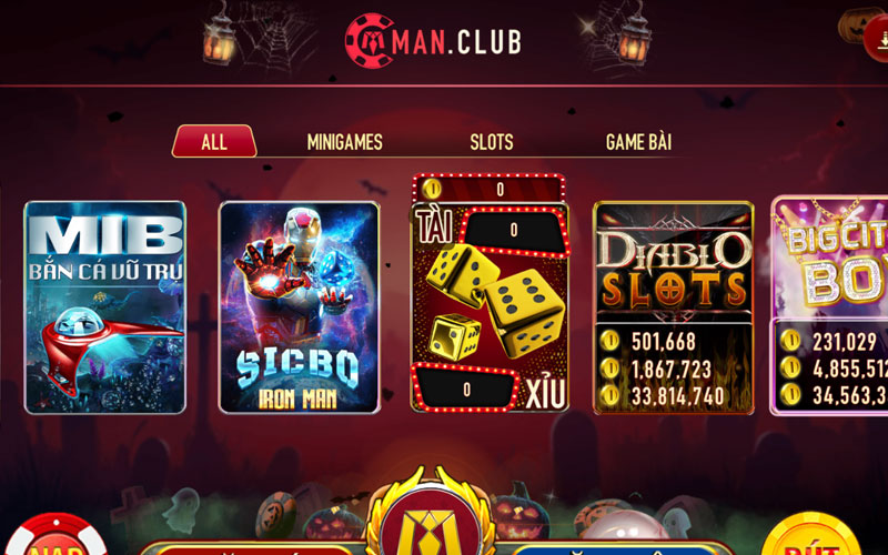 Đánh giá cổng game Man club