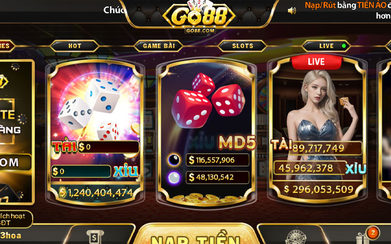 Giới thiệu cổng game Go88