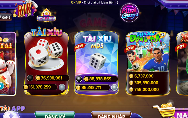 Tổng quan về cổng game Rikvip