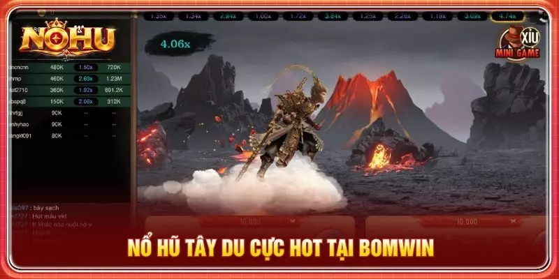 Nổ hũ Tây du cực hot tại Bomwin