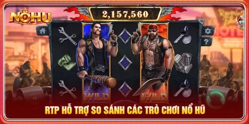 RTp hỗ trợ so sánh các trò chơi nổ hũ