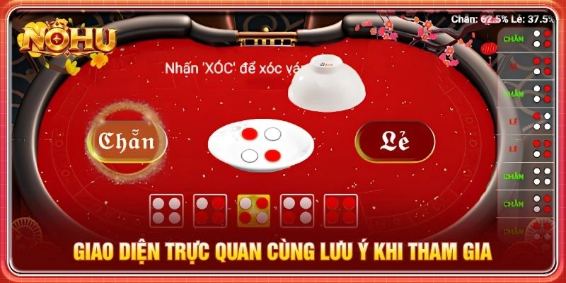 Giao diện trực quan cùng lưu ý khi tham gia