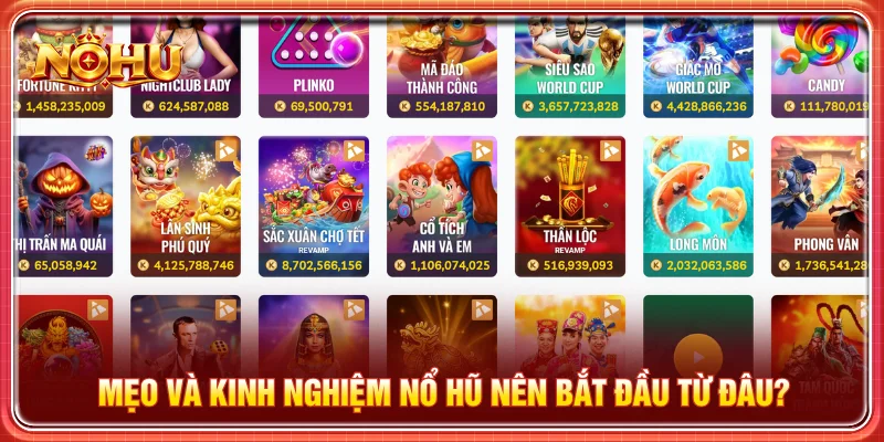 Mẹo nổ hũ cơ bản và những điều cần biết khi bắt đầu