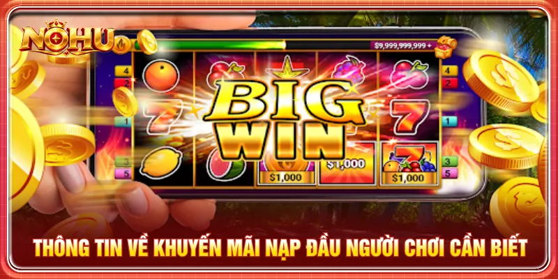 Người chơi dễ dàng tham gia để nhận khuyến mãi nạp đầu
