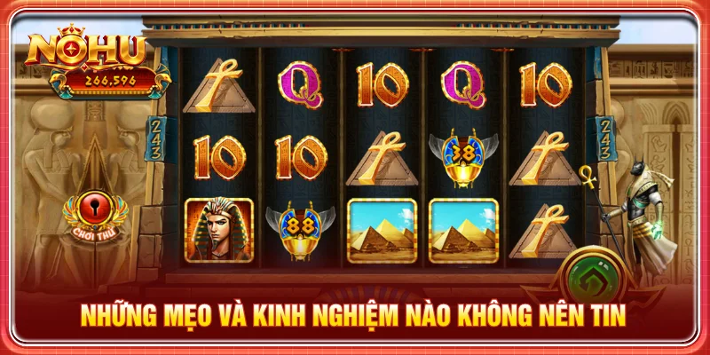 Những mẹo chơi bài chỉ mang tính tham khảo, không nên tin tuyệt đối
