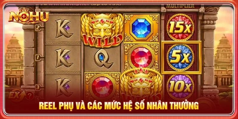 Reel phụ và các mức hệ số nhân thưởng
