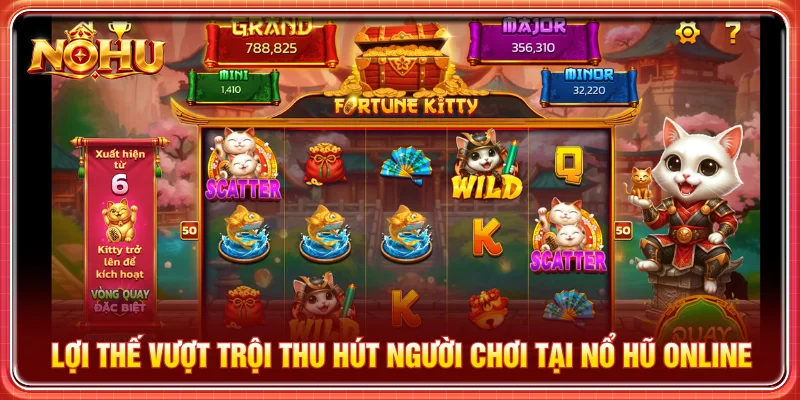 Thiết kế giao diện đẹp, hình thức nạp rút minh bạch