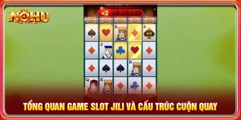 Tổng quan game slot JILI và cấu trúc cuộn quay